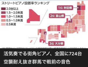 全国のストリートピアノ